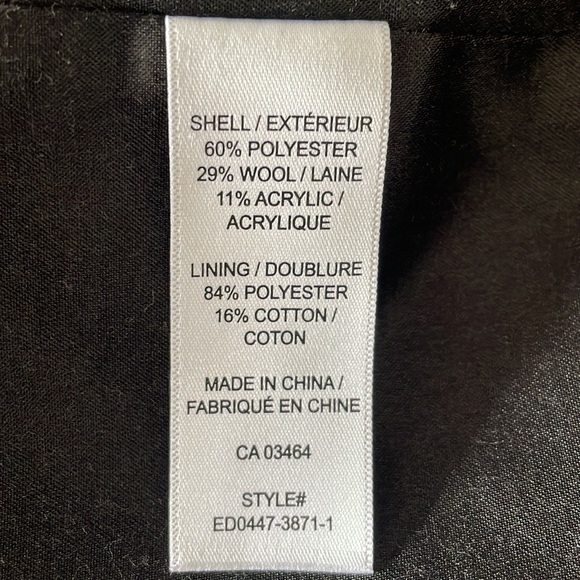 Light winter coat in black and grey - Picture 5 of 6